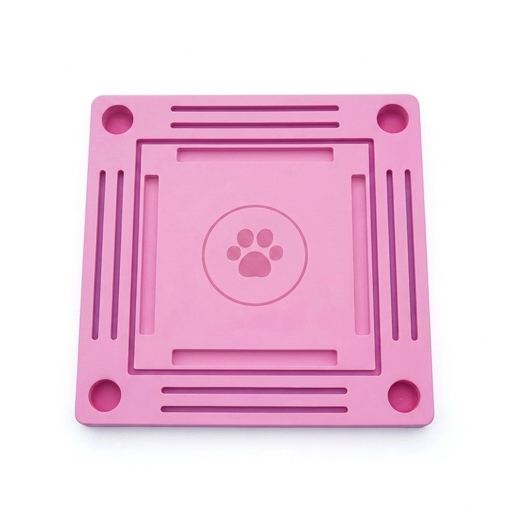 "Splash & Shuffle" Premium Floating Mahjong Mat with Integrated Cup Holders