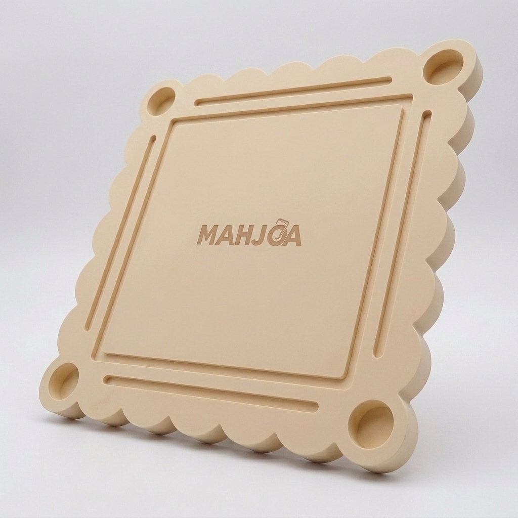 Cream Ivory Floating Mahjong Mats