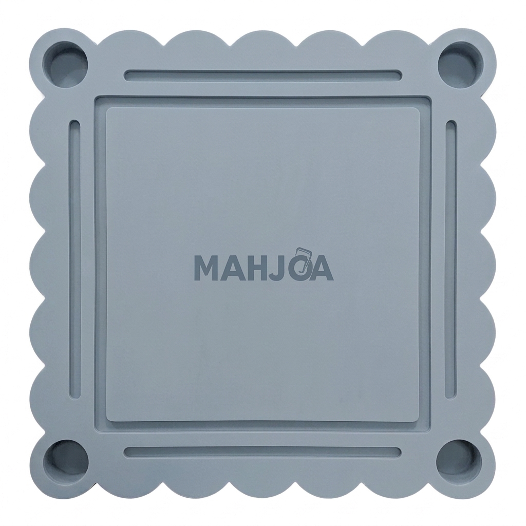 Mineral Gray Floating Mahjong Mats