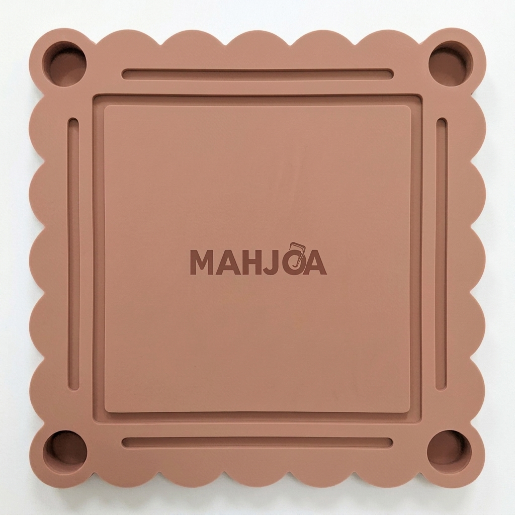 Muted Terracotta Floating Mahjong Mats