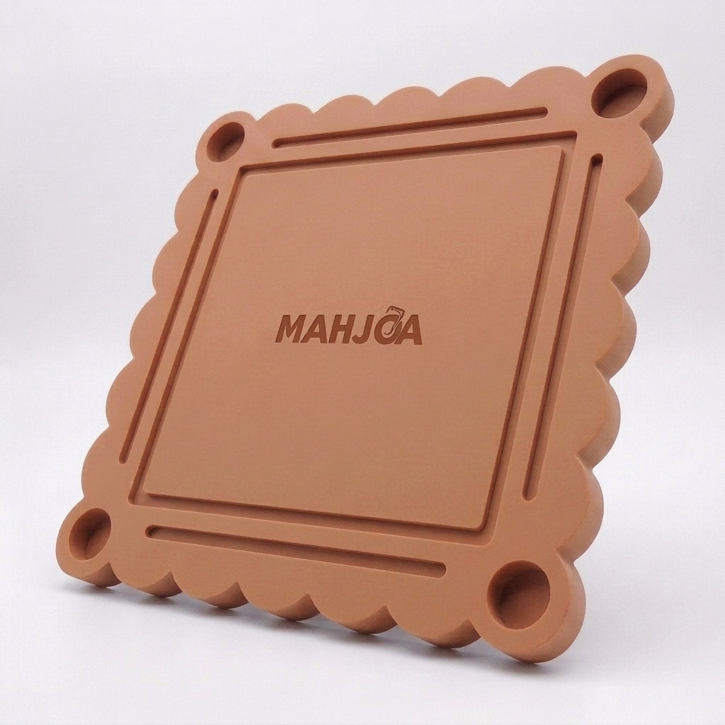 Muted Terracotta Floating Mahjong Mats