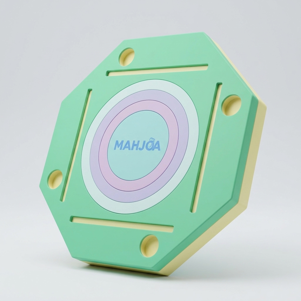 Spearmint, Lavender Ice & Baby Blue Floating Mahjong Mats