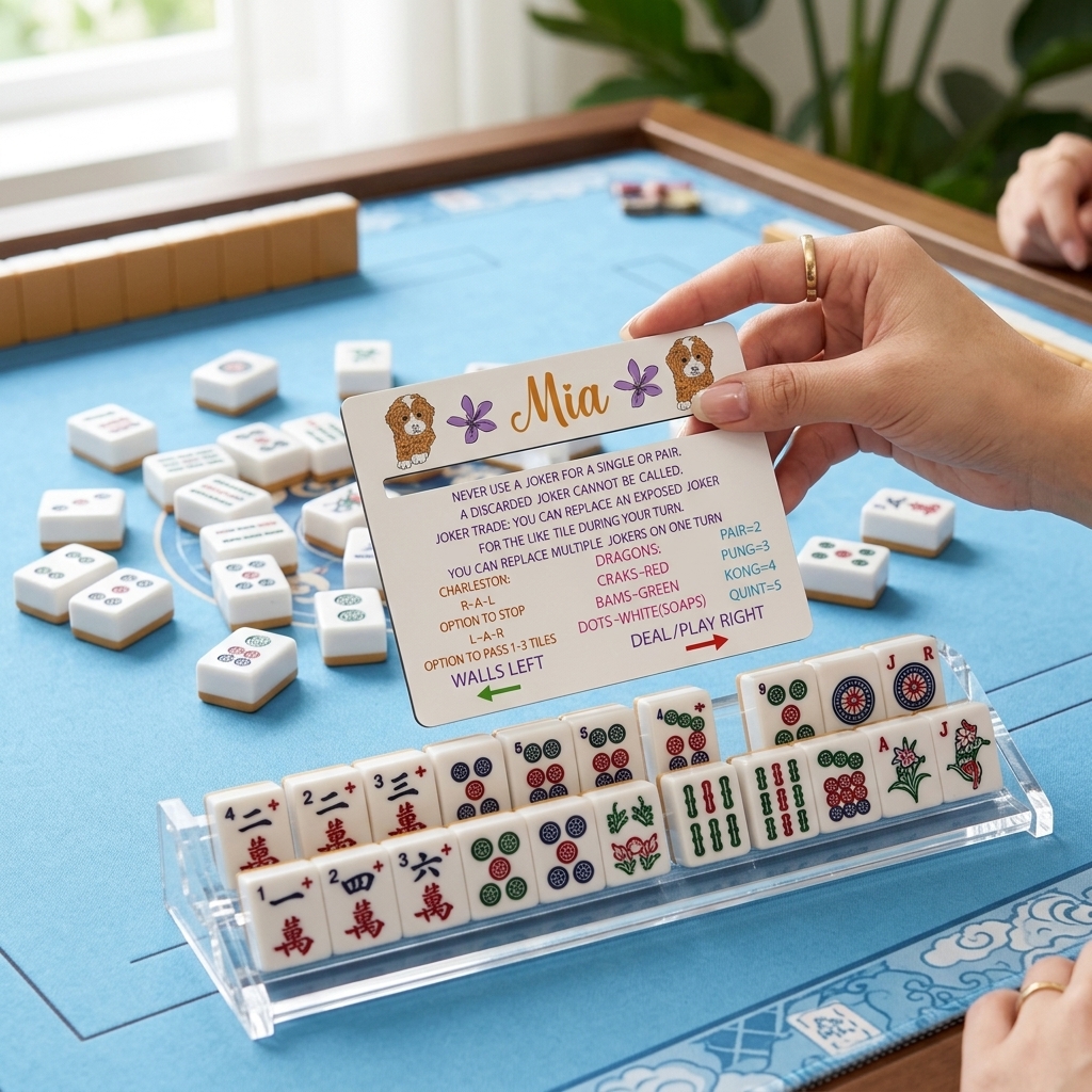 Custom Photo Mahjong Line Finder with Rules