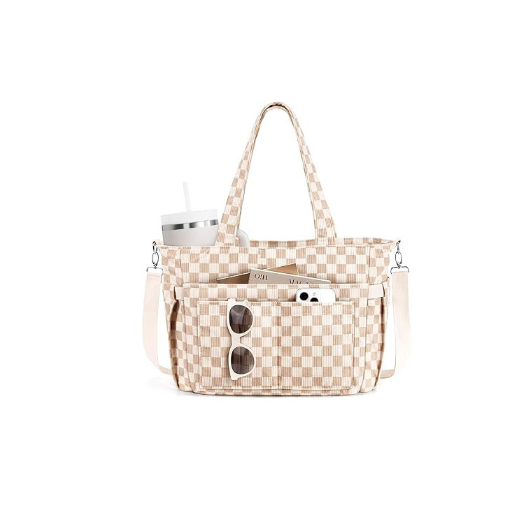 Corduroy Tote Bag for Women