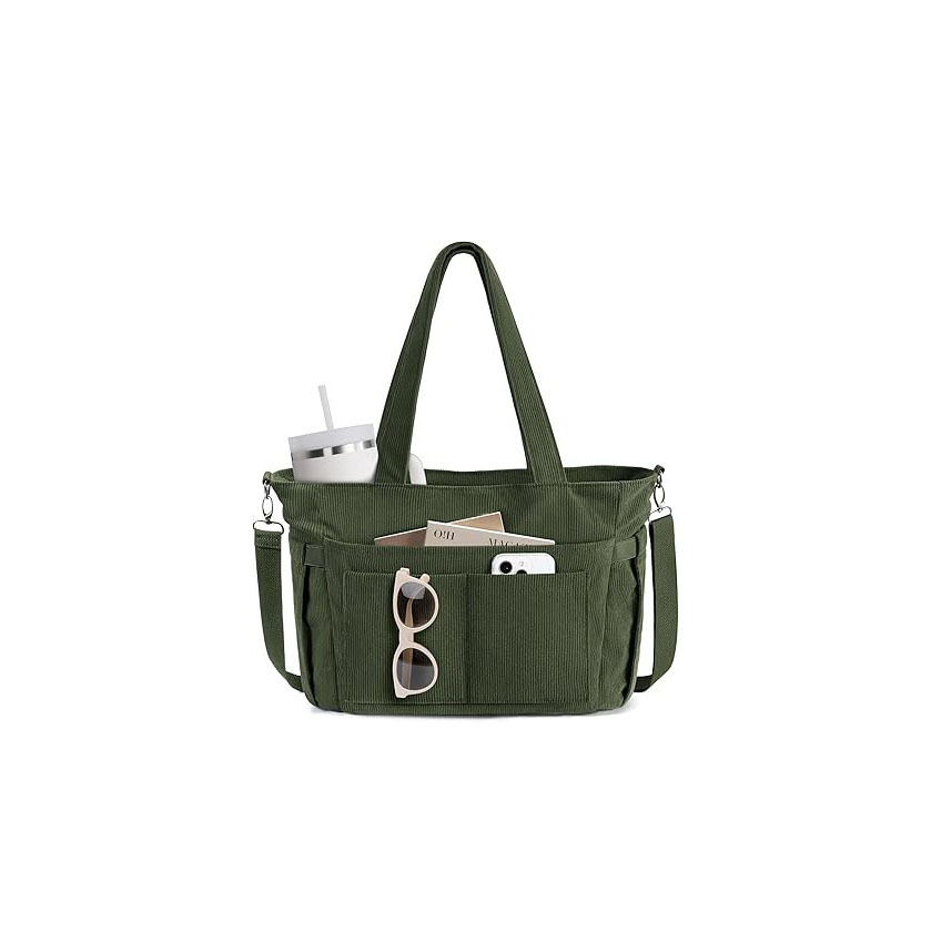 Corduroy Tote Bag for Women