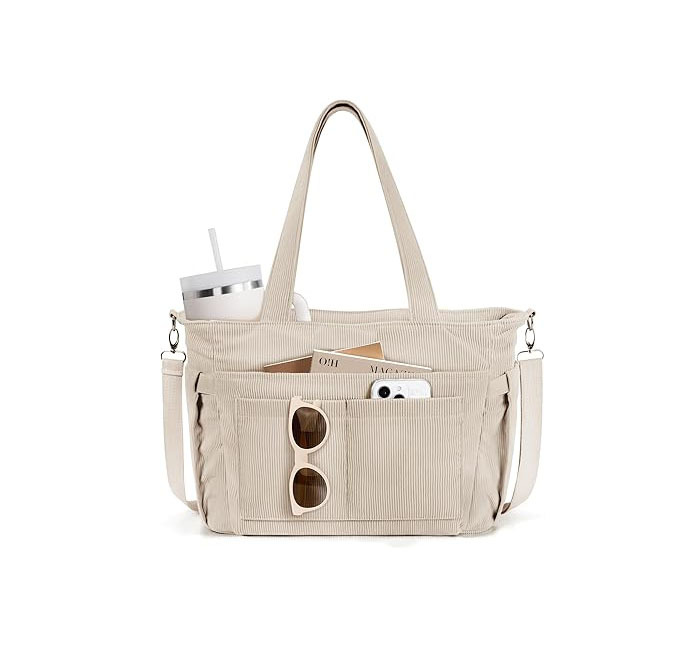 Corduroy Tote Bag for Women