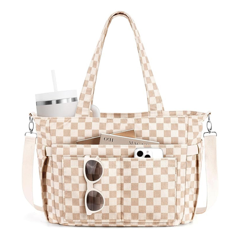 Corduroy Tote Bag