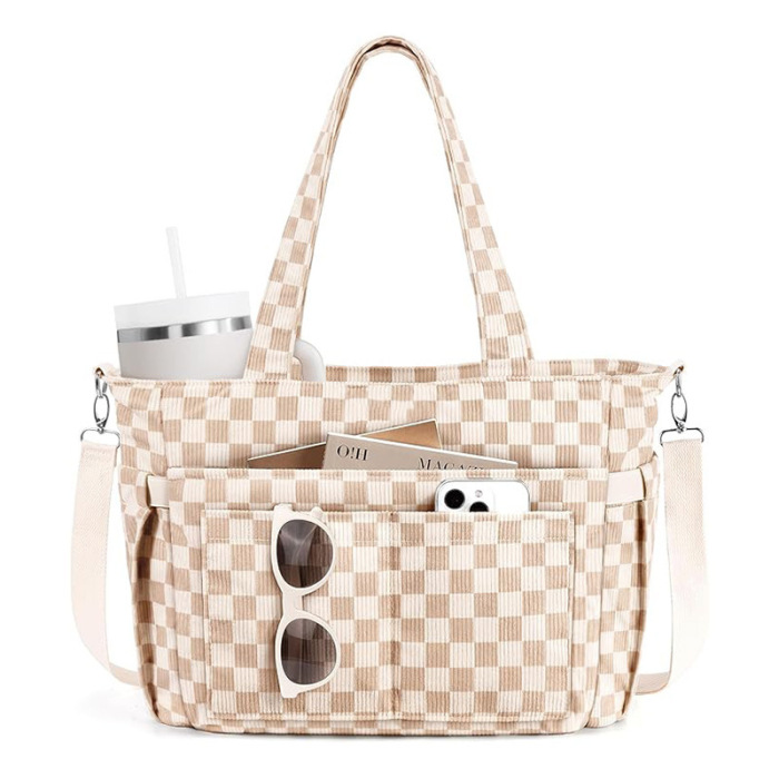 Corduroy Tote Bag
