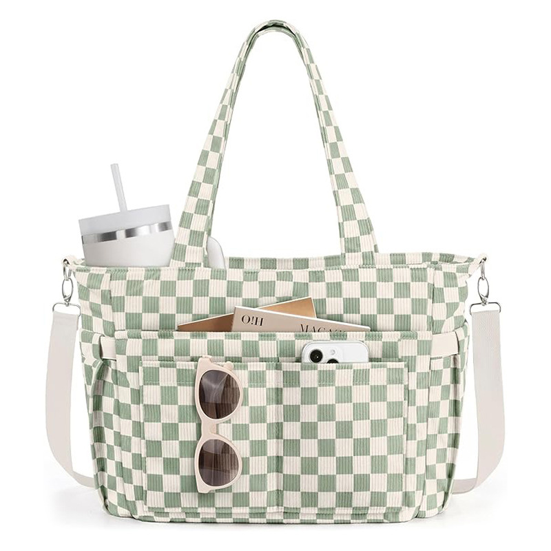 Corduroy Tote Bag