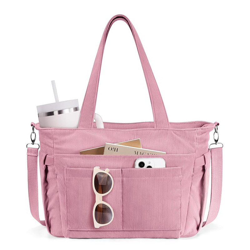 Corduroy Tote Bag