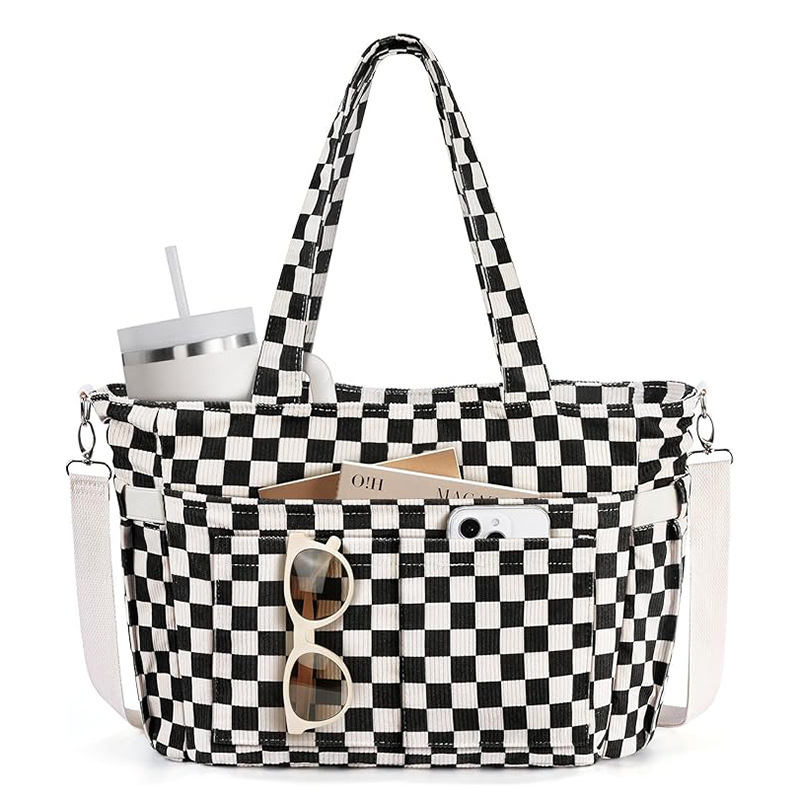 Corduroy Tote Bag