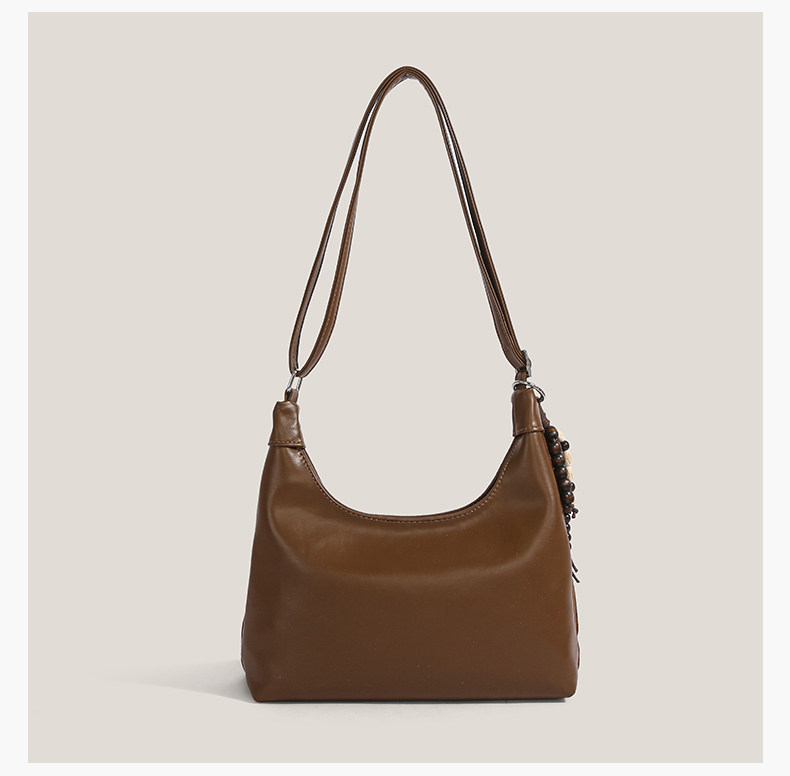 Women’s Boho Fringe Shoulder Bag with Suede-Look Finish