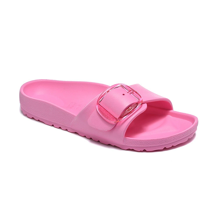 Big Buckle Slide Sandal