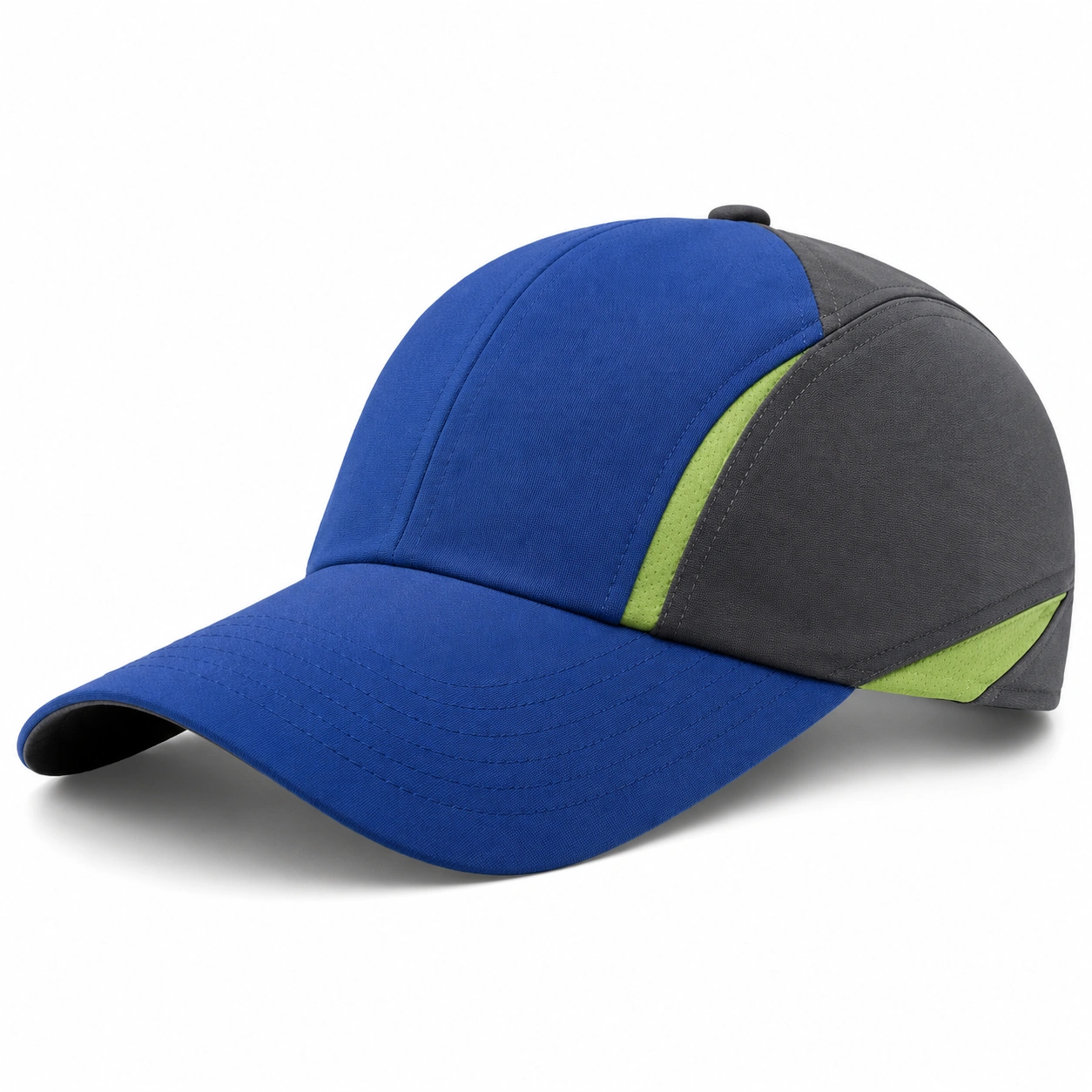 Casquette de Sport Bleu/Gris/Vert-furndaxis