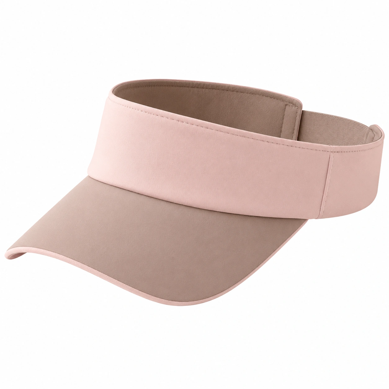 Visière de Soleil Rose et Beige Réglable-furndaxis