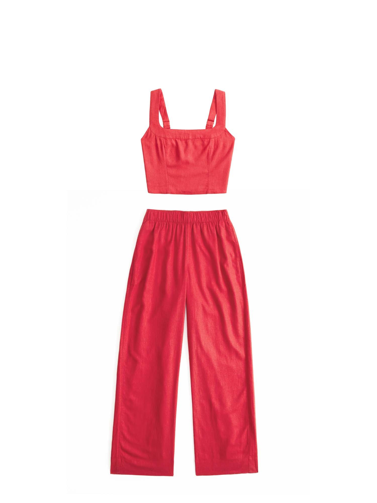 Tailored Linen-Blend Set(BUY 2 FREE SHIPPING)