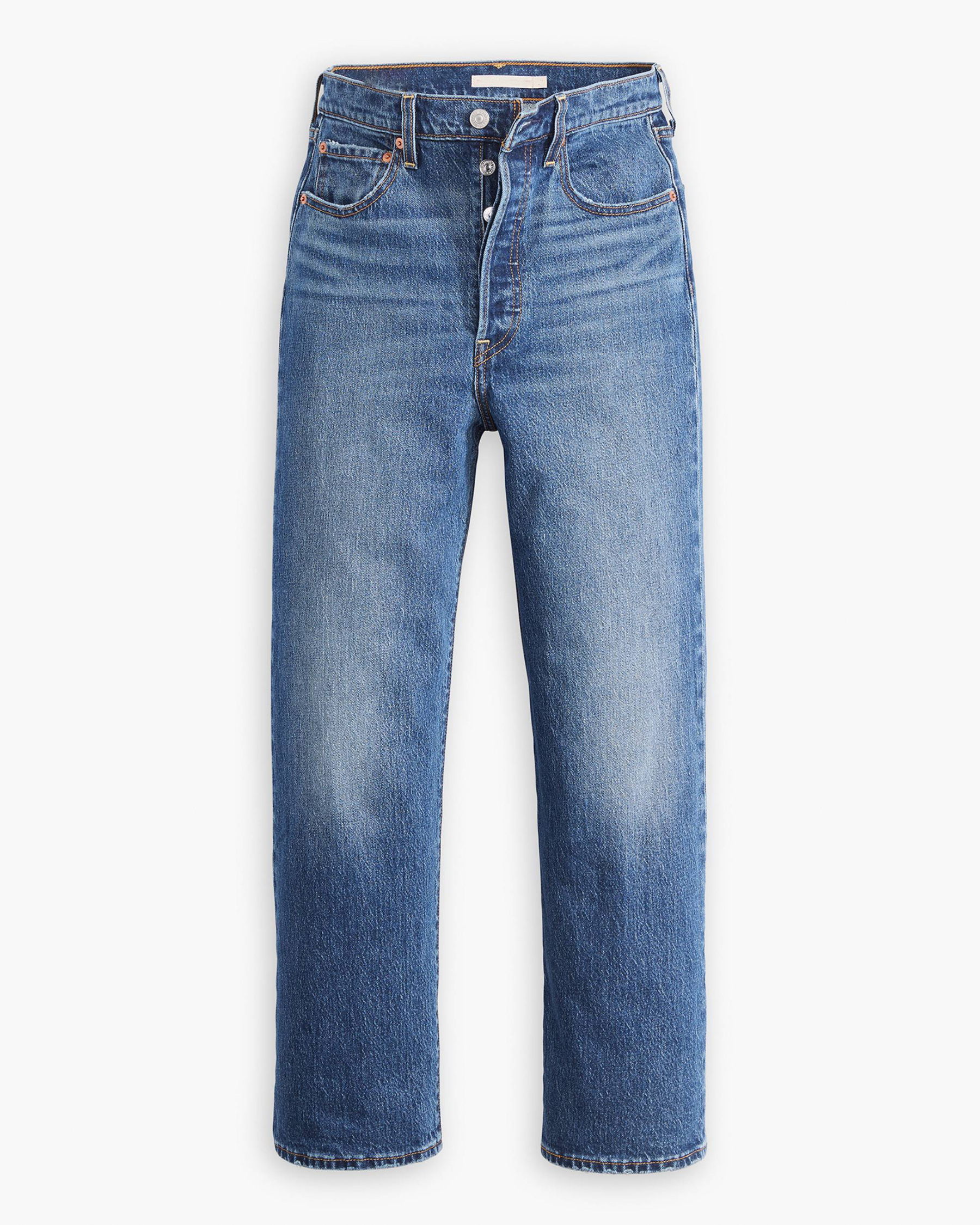 Levis Hidden Buttons Ribcage Straight Ankle Jeans (Buy 2 Free Shipping)