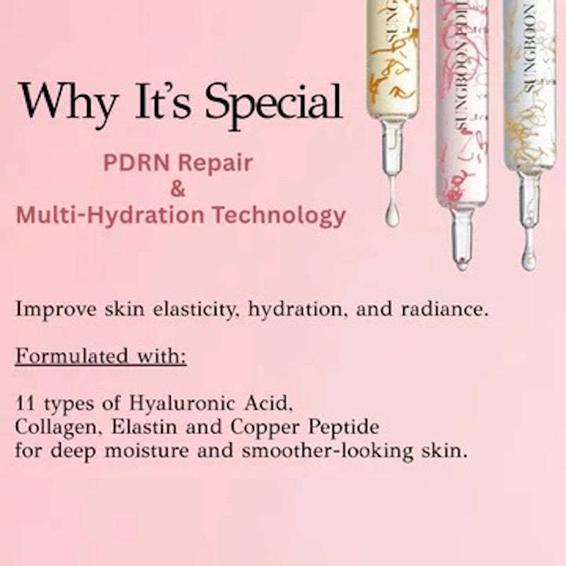 🔥Final 3 hours 50% off 🔥PDRN Pink Vitamin Glow Boosting Ampoule