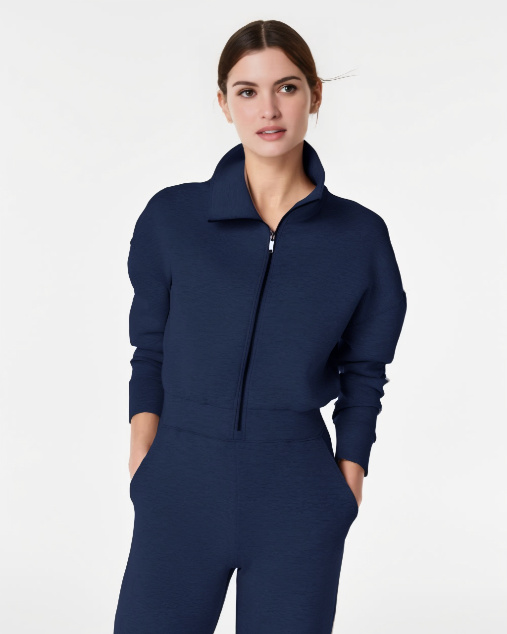 AirEssentials Long Sleeve Wide Leg Jumpsuit (Buy 2 Free Shipping)