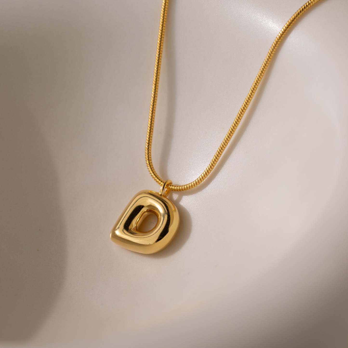 ??Bubble Letter Necklace