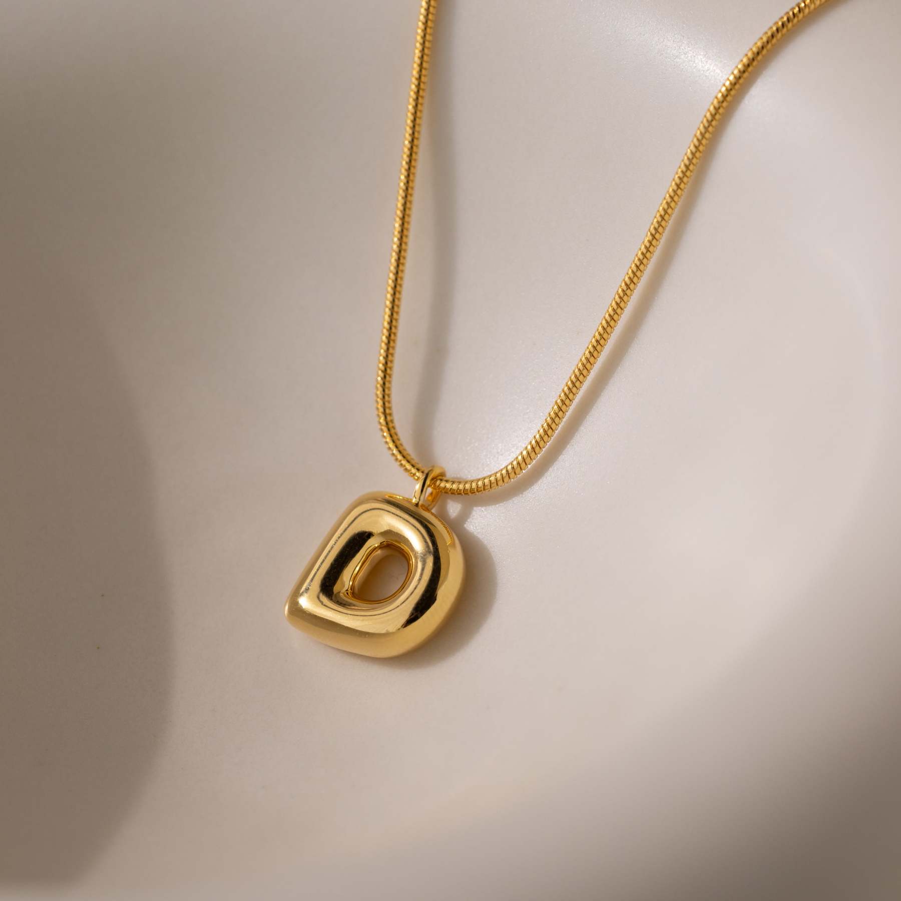 ??Bubble Letter Necklace