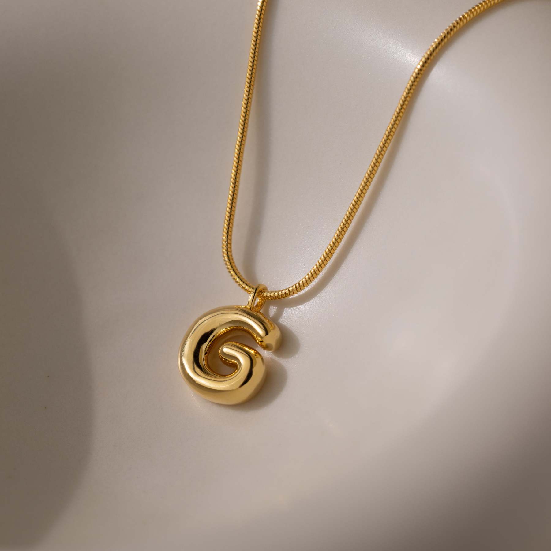 ??Bubble Letter Necklace