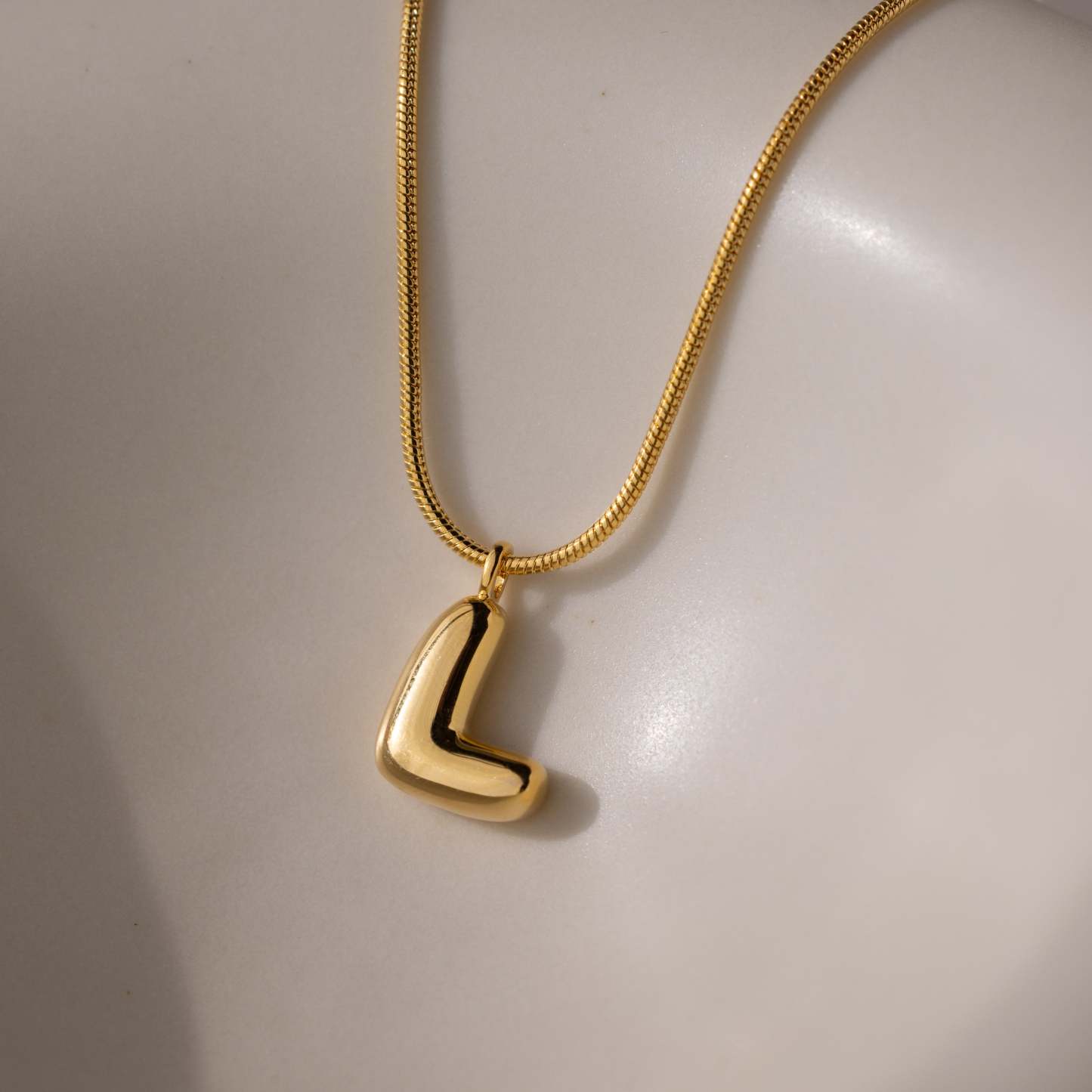 ??Bubble Letter Necklace