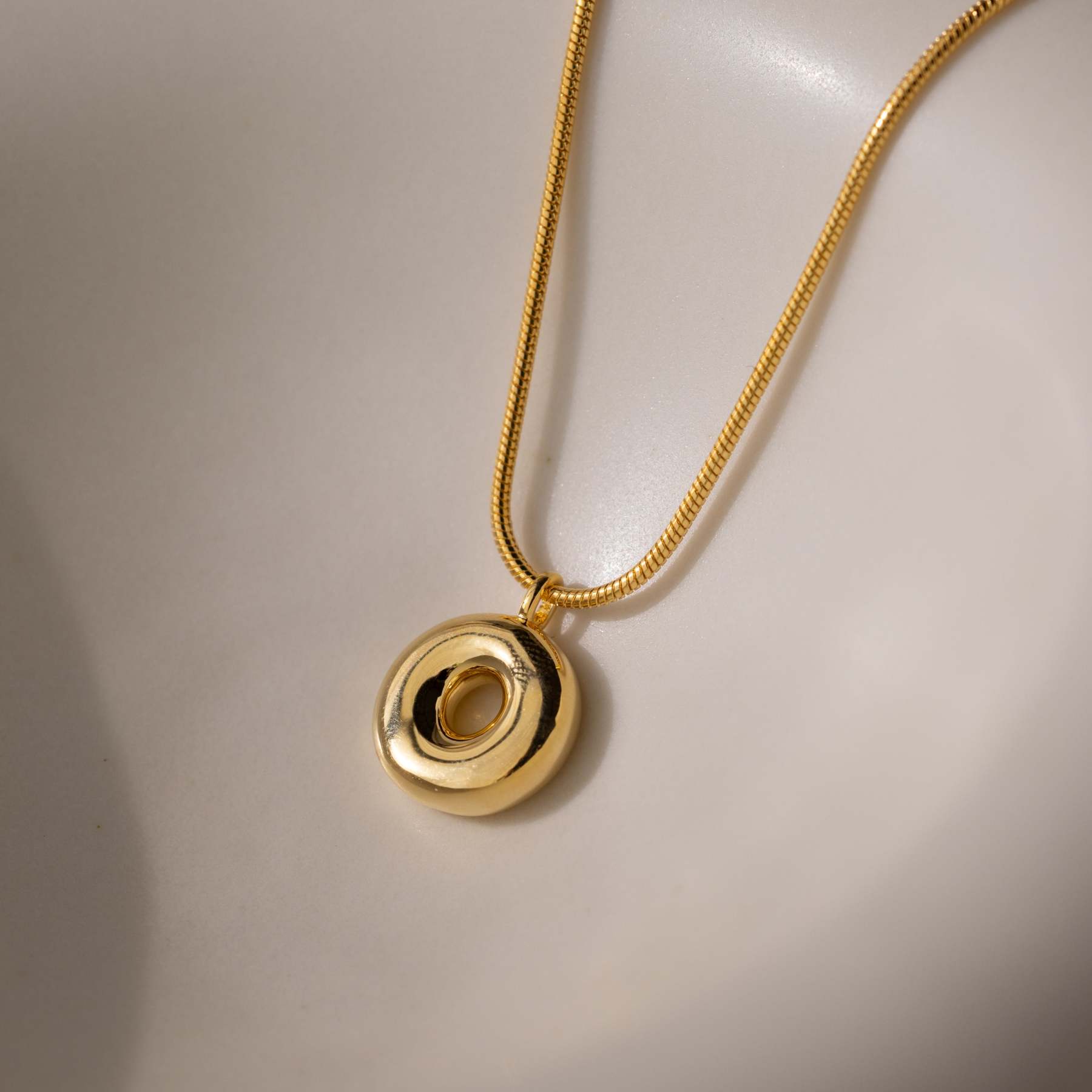 ??Bubble Letter Necklace