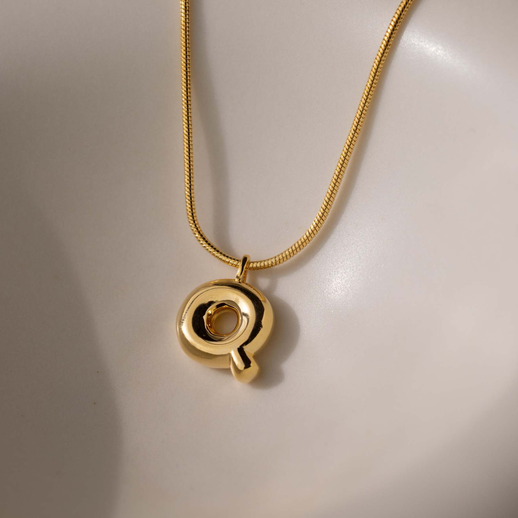 ??Bubble Letter Necklace