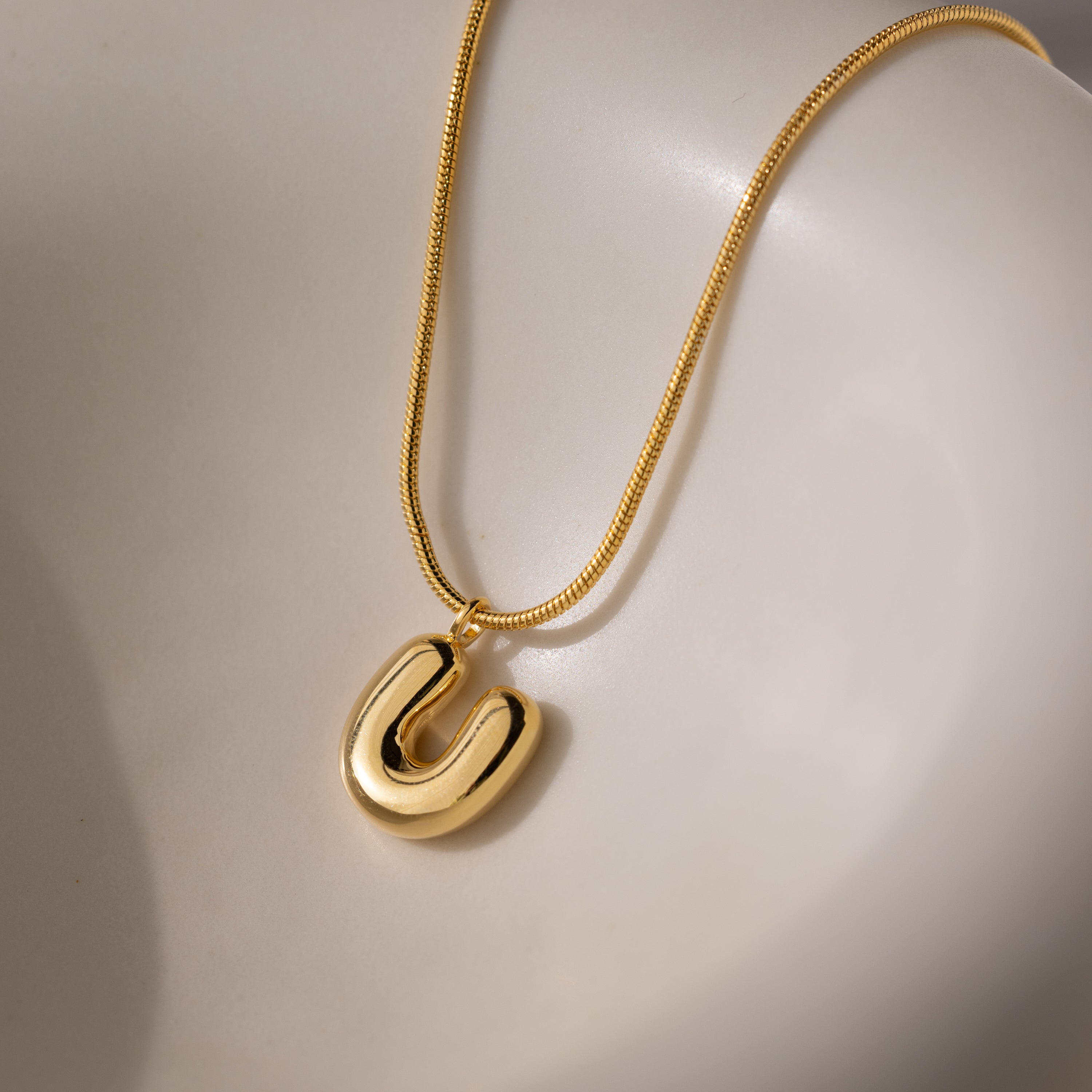??Bubble Letter Necklace
