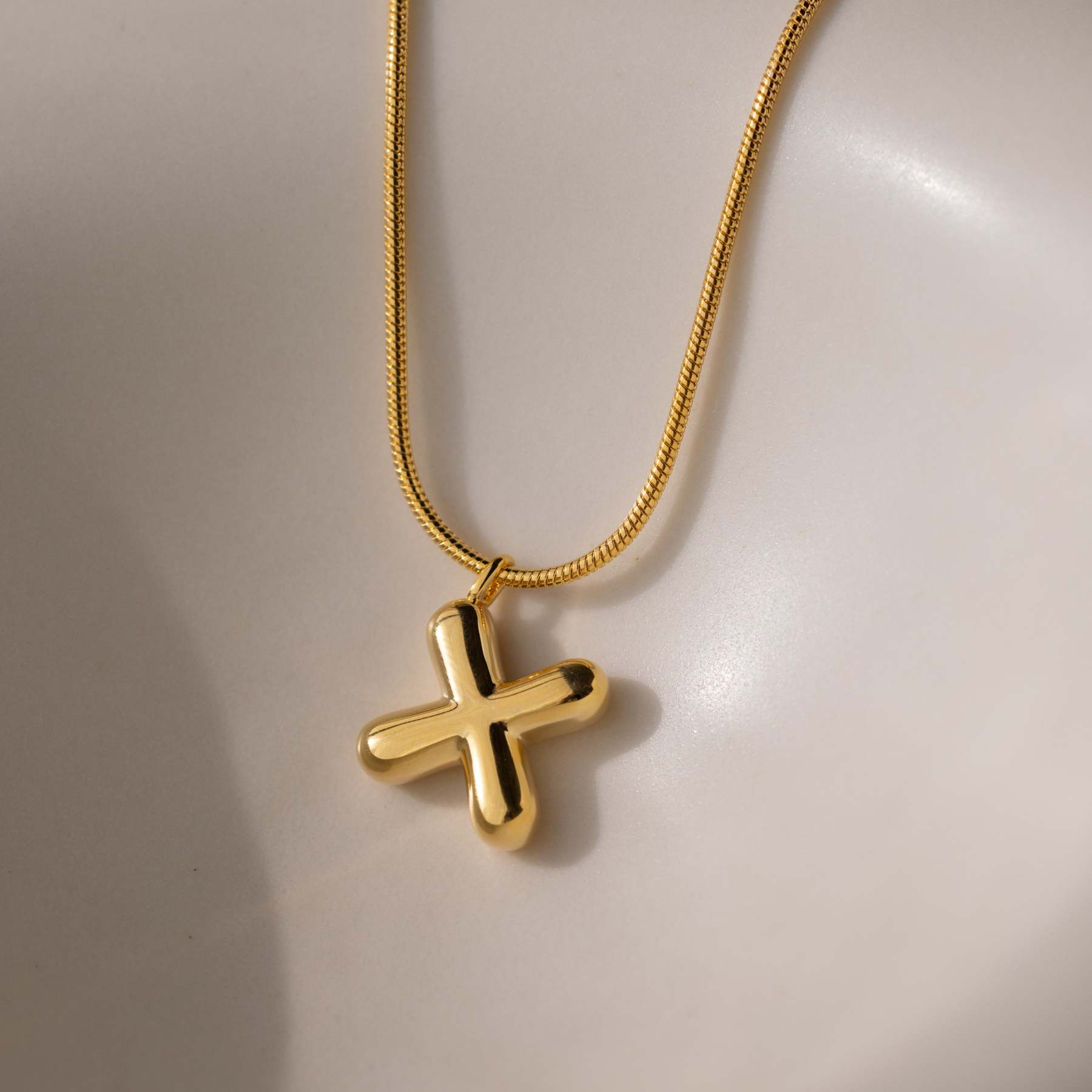 ??Bubble Letter Necklace