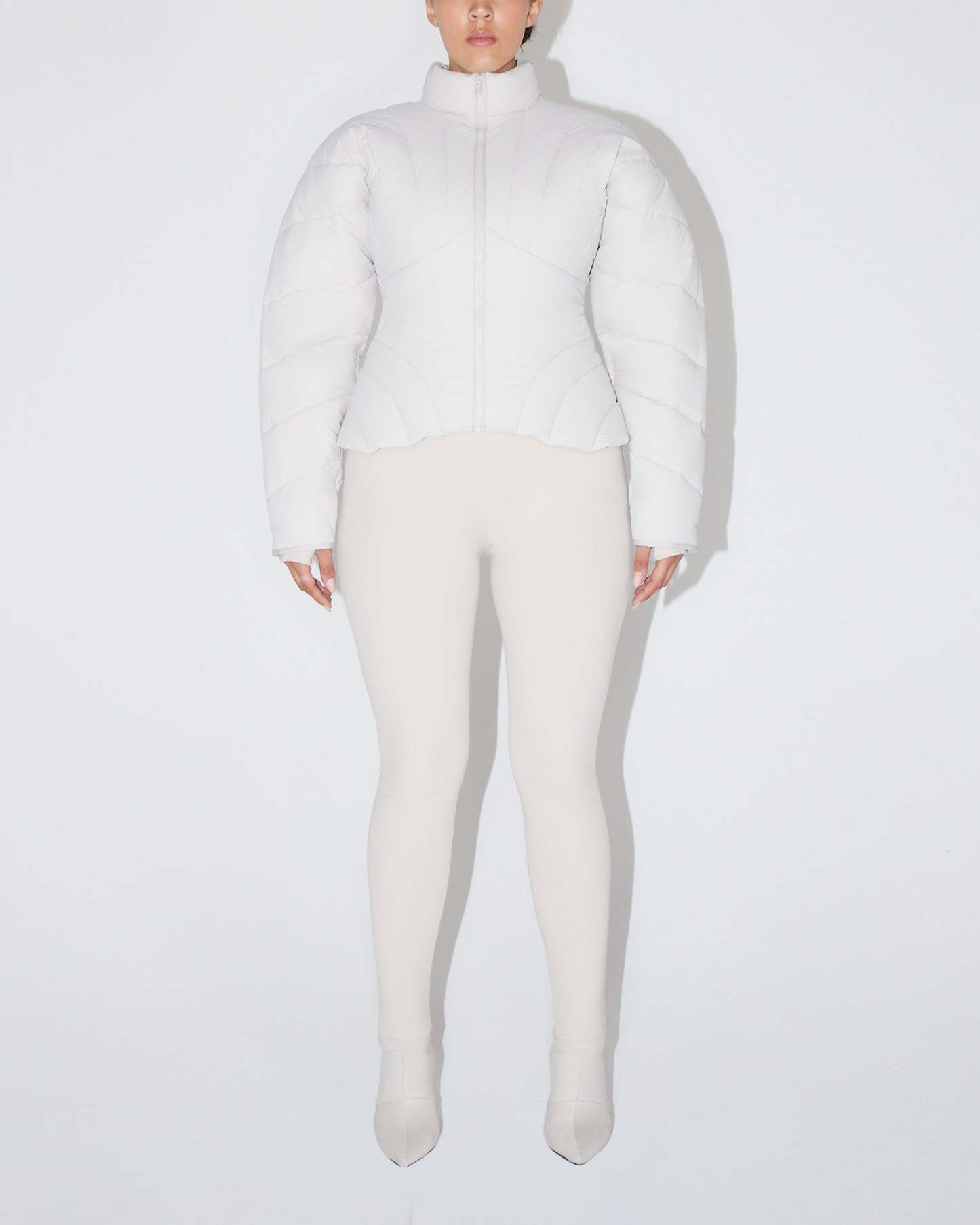Sculpted Puffer Jacket