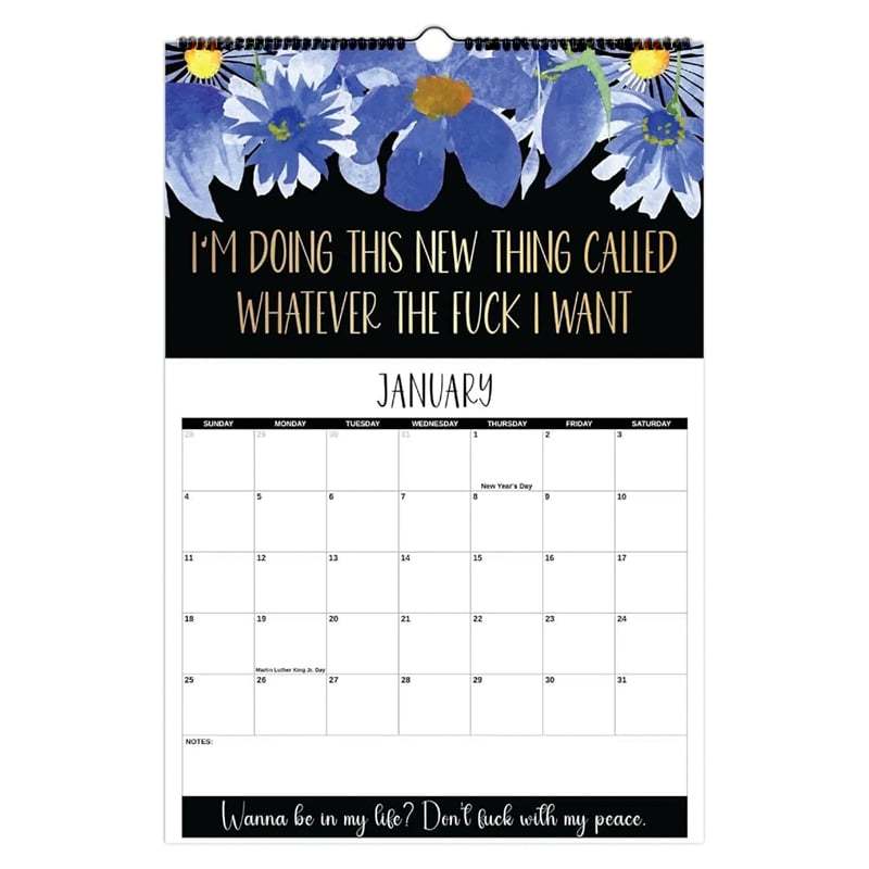 Here We F*cking Go Again: 2026 Swear Calendar for Tired-Ass Women