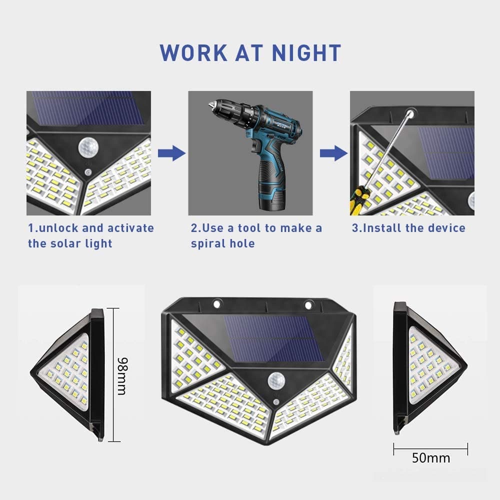 🌞50% OFF FOR A LIMITED TIME ONLY! ⏰ Solar-powered lamps with motion sensors – powerful outdoor lighting that automatically illuminates paths, gardens and driveways ✨