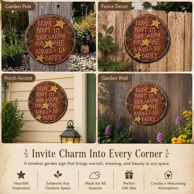 Garden wall plaque outdoor decoration