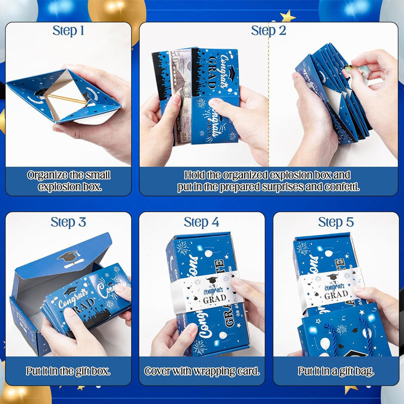 How to prepare graduation surprise gift box