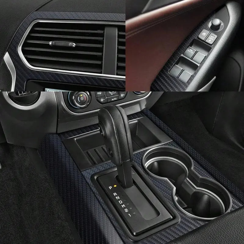 Protective film for car doors – scratch- and impact-resistant 3D carbon fibre vinyl film, self-adhesive backing