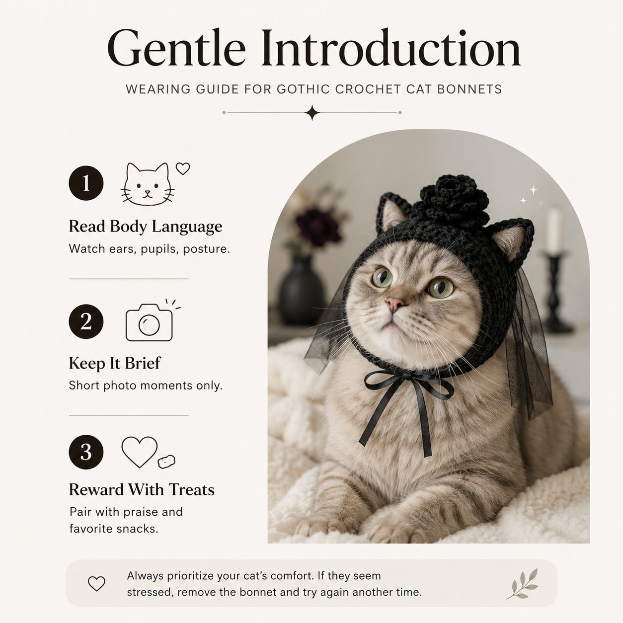 Gothic Cat Witch Hat Lifestyle