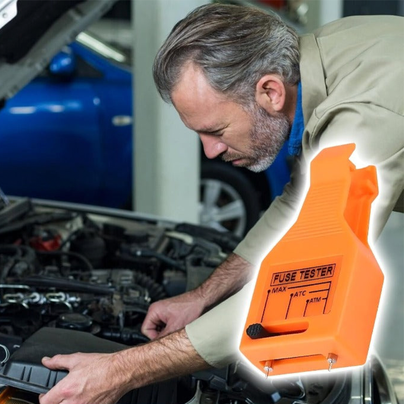 2-in-1 tool for testing and removing car fuses