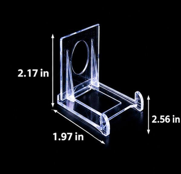 CLEAR ACRYLIC CARD DISPLAY STANDS