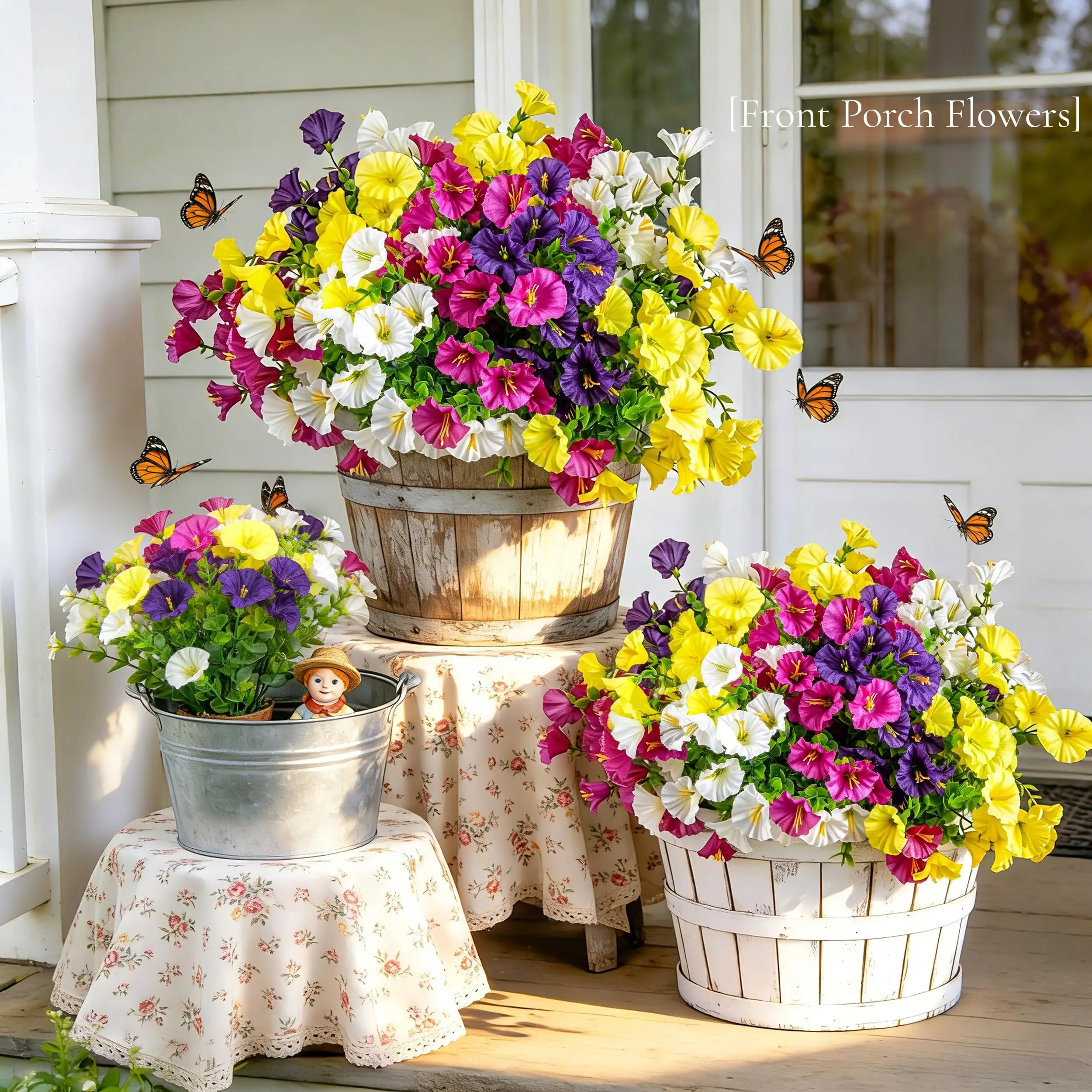 🔥Last Day 49% OFF🔥UV Resistant Artificial Petunias Flowers
