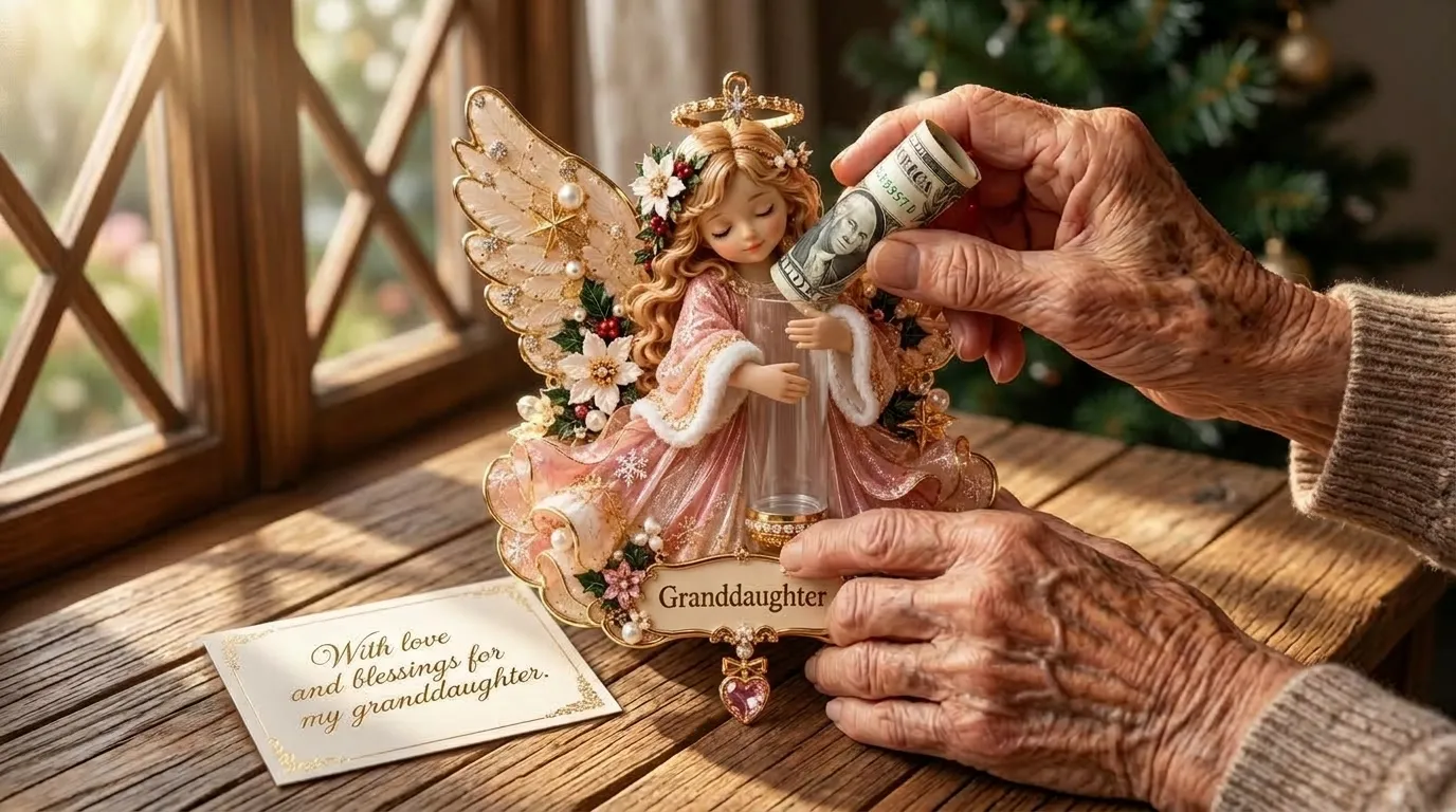 👼 💵3D Angel Christmas Cash Gift Ornament — ✨Turn Cash Into a Christmas Surprise