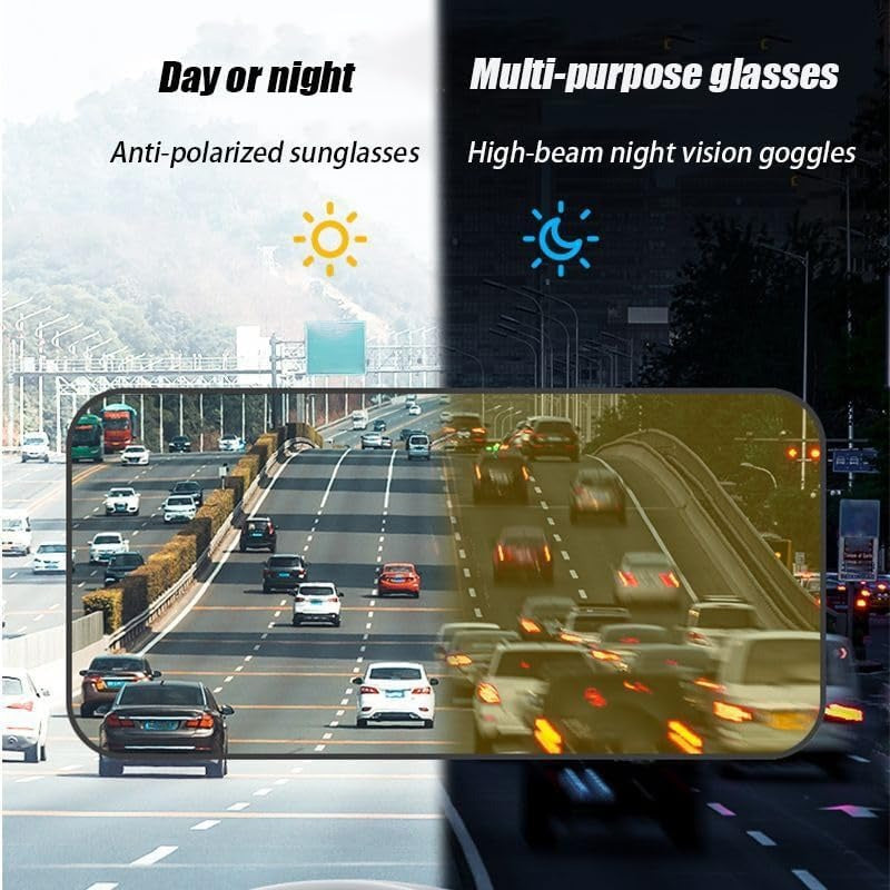 HD Anti-Glare Car Sun Visor Extender – Day & Night