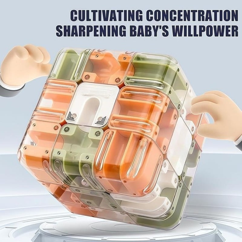 BrainTrack Maze Cube