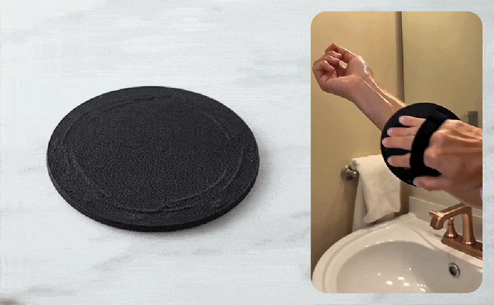 No-Pain Exfoliating Bath Scrubber Glove