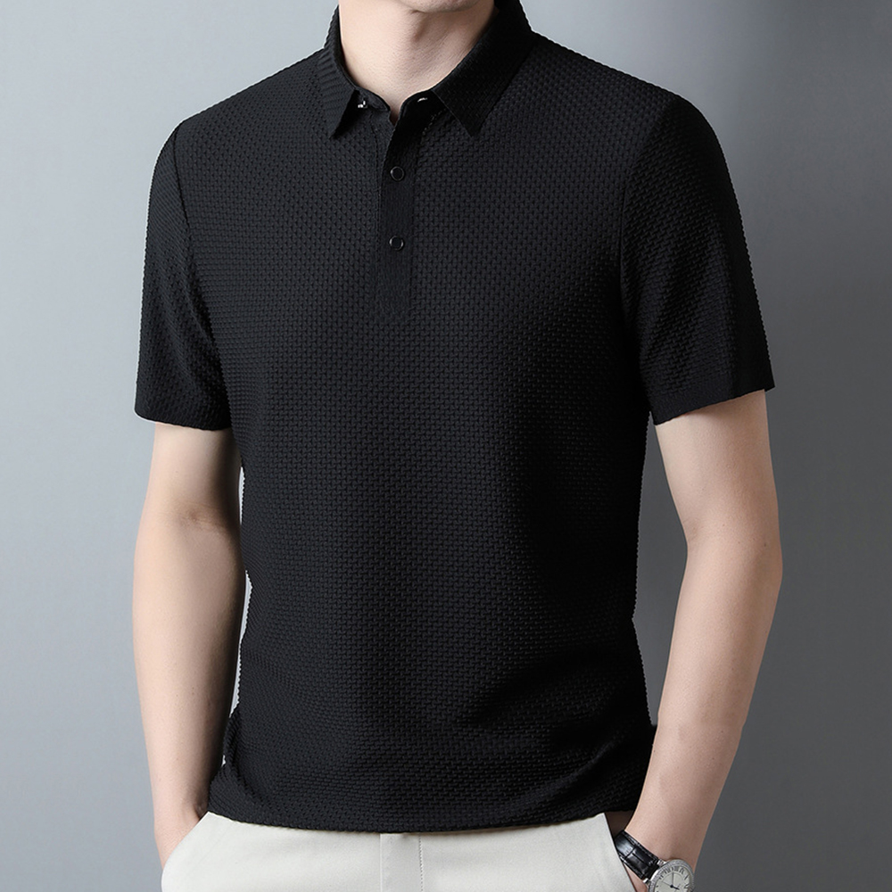 New men's POLO shirt short-sleeved T-shirt