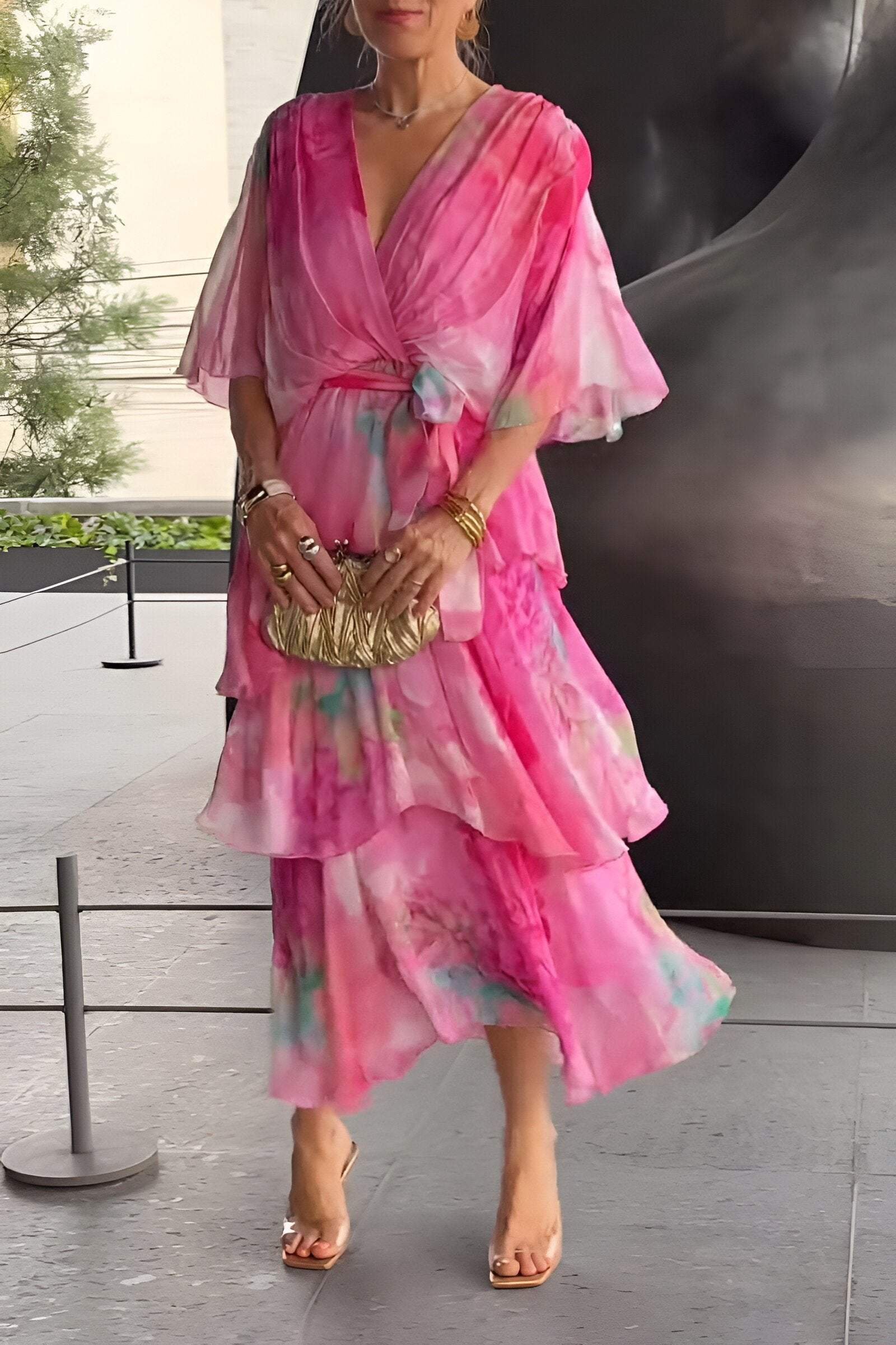 Peaceful Breeze Bohemian Maxi Dress 🌸