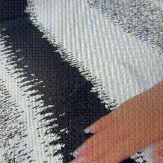 Demo van antislip- en franjeranden