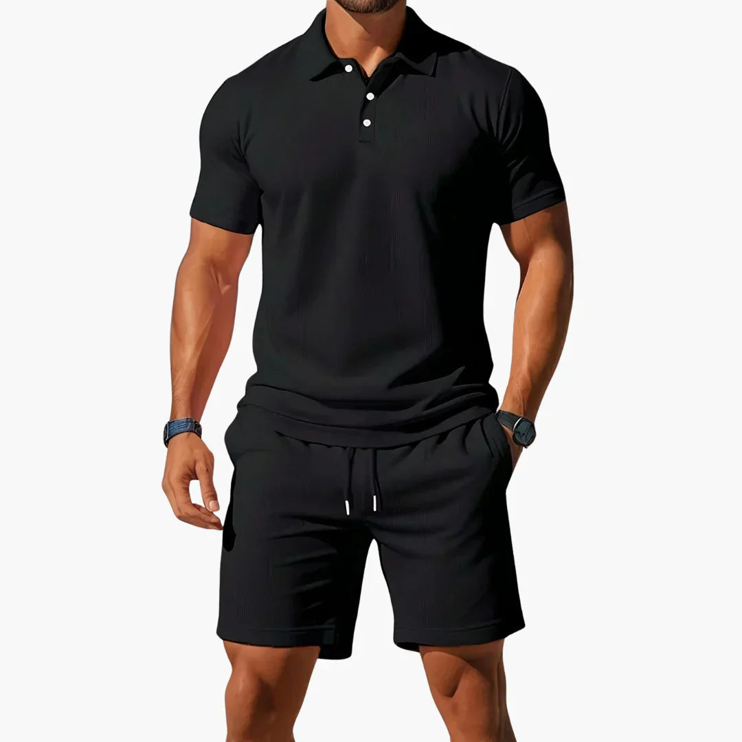 Stijlvolle Polo Tweedelige Set