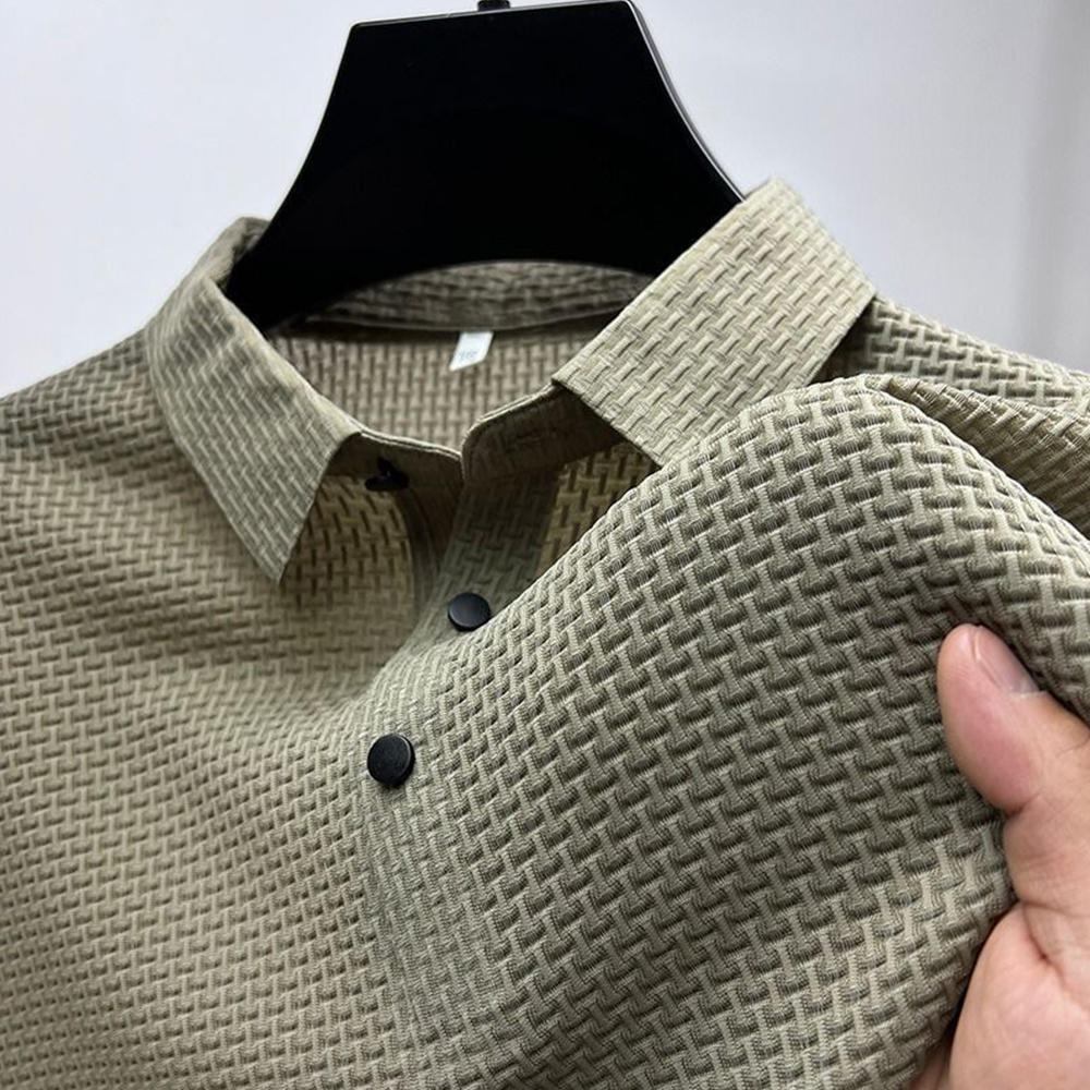 New men's POLO shirt short-sleeved T-shirt